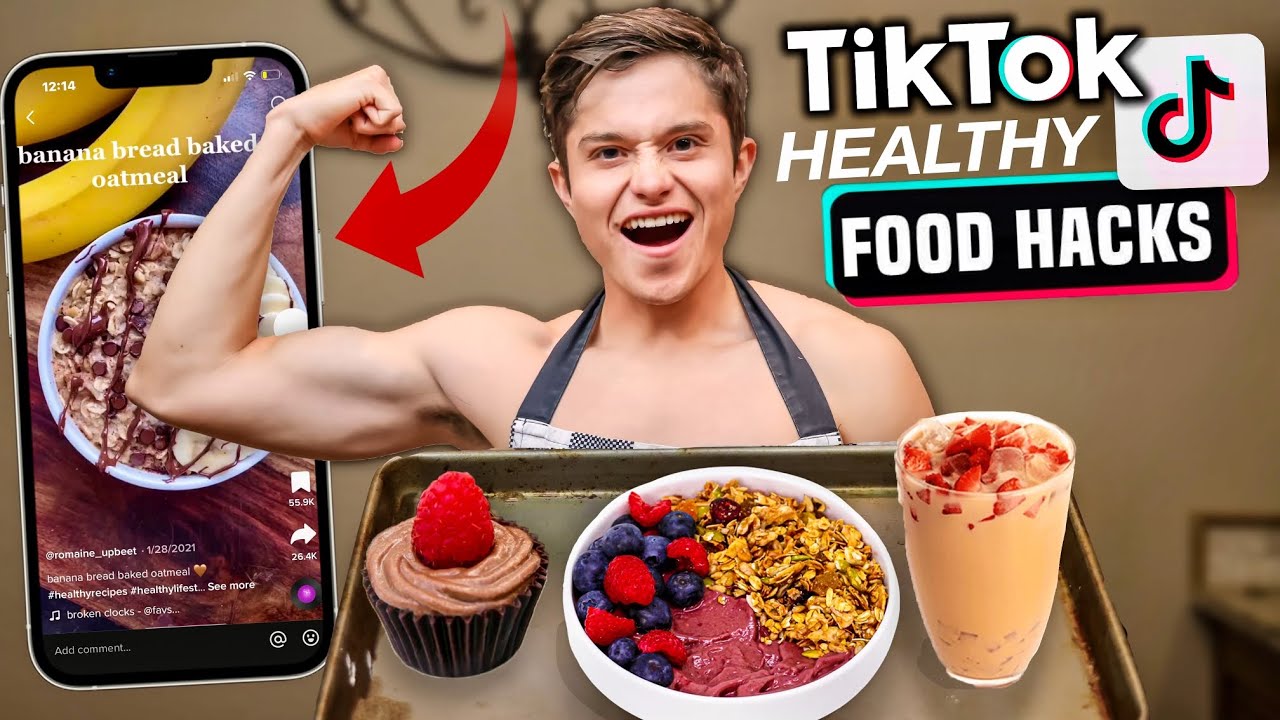 Trying Healthy Tik Tok Recipes | Rating them Are They Good?? Trying Healthy Tik Tok Recipes | Rating them Are They Good??
