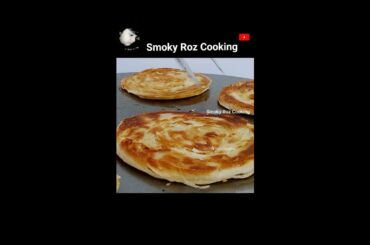 Lachha Paratha Recipe by Smoky Roz Cooking | #shorts