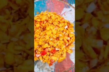 5 minutes snacks recipe | Corn flakes chaat |  Healthy Corn Flakes #shorts #cornflakes #snacks