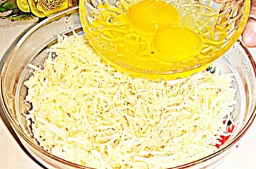 When you have 2 potatoes and 2 eggs, prepare this delicious dish. Healthy dinner ideas/ Cheap recipe