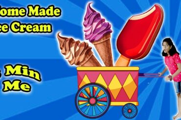 Pari Making Ice Cream In 2 Minutes | Making Fruit Ice Cream | Pari's Lifestyle