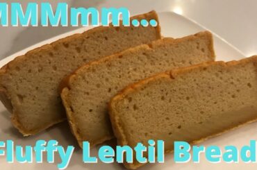 Lentil Bread Recipe: Healthy - Tasty - Easty - Gluten Free - Vegan - High Protein