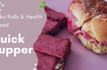 Kitka Rolls and Health bread for supper