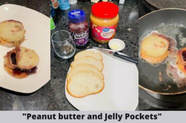 Peanut butter and Jelly Pockets | Easy & healthy dessert recipe