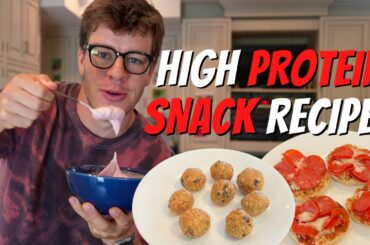 HEALTHY SNACK IDEAS | High Protein Muscle Building Recipes and Ingredients