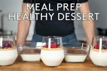 Healthy Italian Dessert for the whole Week (Panna Cotta)