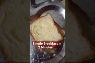Easy 2 minutes Veg Sandwich.... Simple & healthy breakfast #shorts #food #viral #shortsfeed #telugu