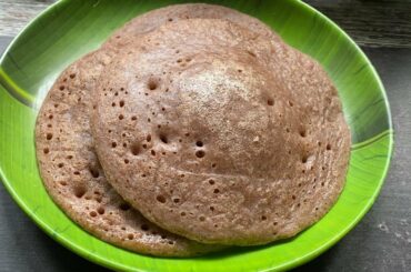 Ragi banana dosa || Healthy breakfast || Breakfast recipe