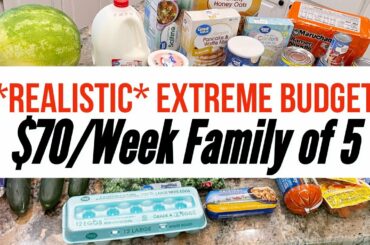 EXTREME BUDGET FAMILY MEALS for a WEEK // CHEAP & EASY RECIPES for BREAKFAST, LUNCH, DINNER