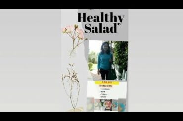 Healthy Salad Recipe for weight loss /Easy Salad Recipe/Nidhi's Homemade Delightful Dishes