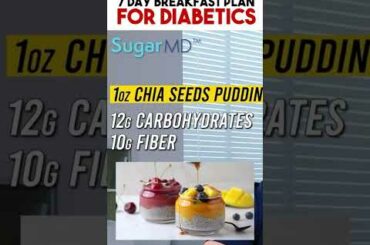 Chia Seeds Pudding | 7 Day Breakfast Plan For Diabetics
