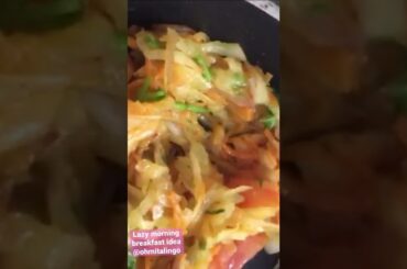 Lazy morning breakfast breakfast ideas home made instant healthy recipe @ohmitalingo description
