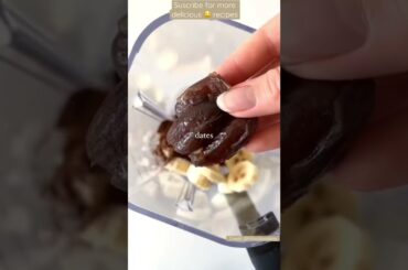 Healthy Nutella frosty ice-cream/ milkshake #healthyfood #healthyrecipes #dessertrecipe #shorts