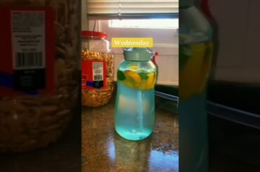 best weight loss recipe home made cucumber mint lemon #cooking #homemade #youtubeshorts