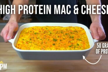 You Won't Believe What this Cheese Sauce is Made From | High Protein Mac & Cheese