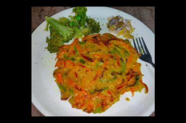 Vegetable Pancake || Vegetable Stew || Easy and Healthy Dinner recipe #healthypancakes  || EP-9
