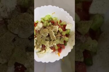 Makhana chat | Healthy snack recipe #makhanachat