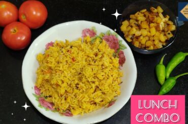 How to make paruppu sadam | Healthy lunch combo in just 15 minutes | easy lunch box recipe