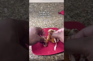 Low Calorie & Low Carn Cheesy Chicken Quesadillas #shorts