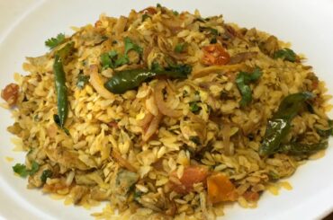 Egg Poha Nasta Recipe | Tasty & Healthy Lunch Box Recipe | Easy Lunch Box Recipe | Nasta Recipe