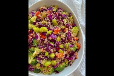 Crunchy Thai Quinoa & Veggie Salad