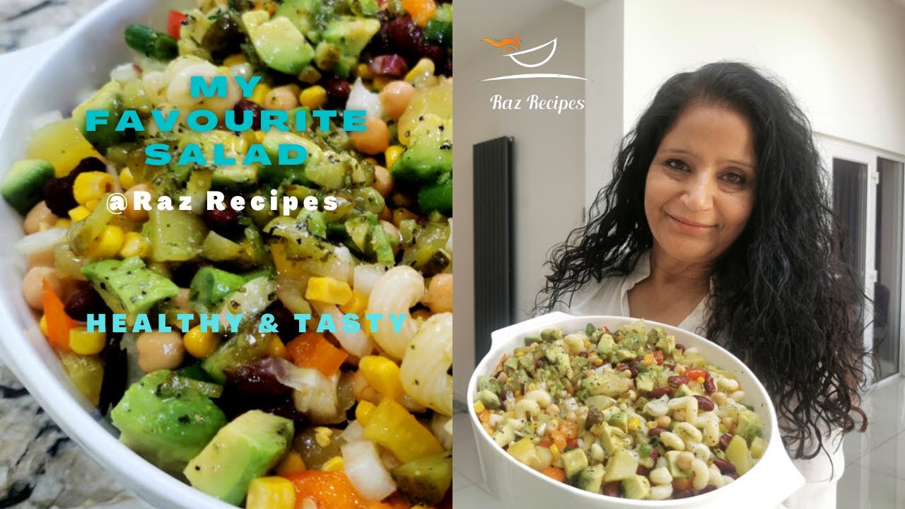 Healthy Pasta Salad Recipe | Potato Pasta and Bean Salad Healthy Pasta Salad Recipe | Potato Pasta and Bean Salad