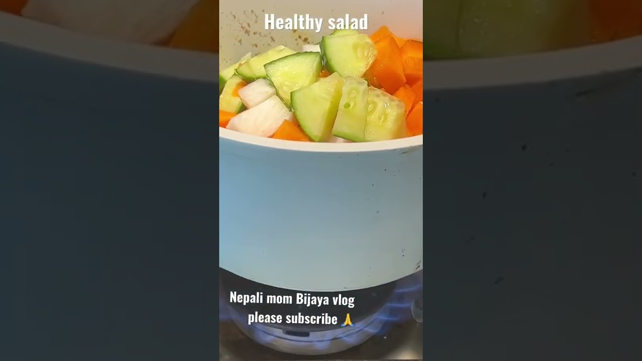 Teej song Healthy salad #nepalimombijaya Teej song Healthy salad #nepalimombijaya