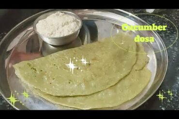 Vellarikkai dosai / vegetable dosa / Healthy breakfast recipe