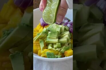 Cajun prawn tacos | 20 minute dinner, healthy recipes #shorts