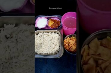 kids Lunch box | White kuska | paneer rajma gravy | healthy snacks