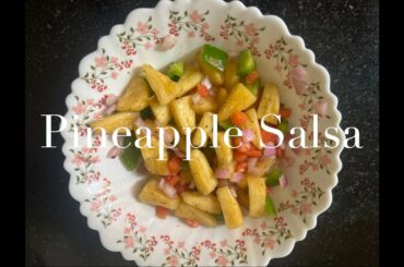 Easy Pineapple Salsa  Recipe| pineapple Salad  Recipe