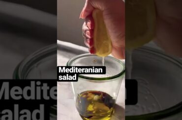 Healthy Mediterranean salad#viral recipes#Fiza Omer