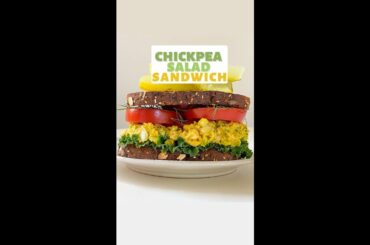 CHICKPEA SALAD SANDWICH | Easy Vegan Plant-Based Recipe