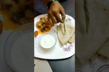 Afternoon Lunch Healthy Roti Meals | #lunch | #shorts