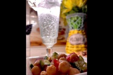 Chickpeas Salad | lunch ideas | healthy Lunch | food blogger #chickpeas #salad #foodblogger #youtube
