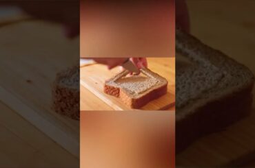 Healthy Breakfast Egg Recipes For Weight Loss|How to make a  omelette in a hole recipe| #shorts