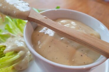 Creamy Caesar Salad Dressing - You Won't Believe It's Vegan, Nut Free, Oil Free and Low Calorie!