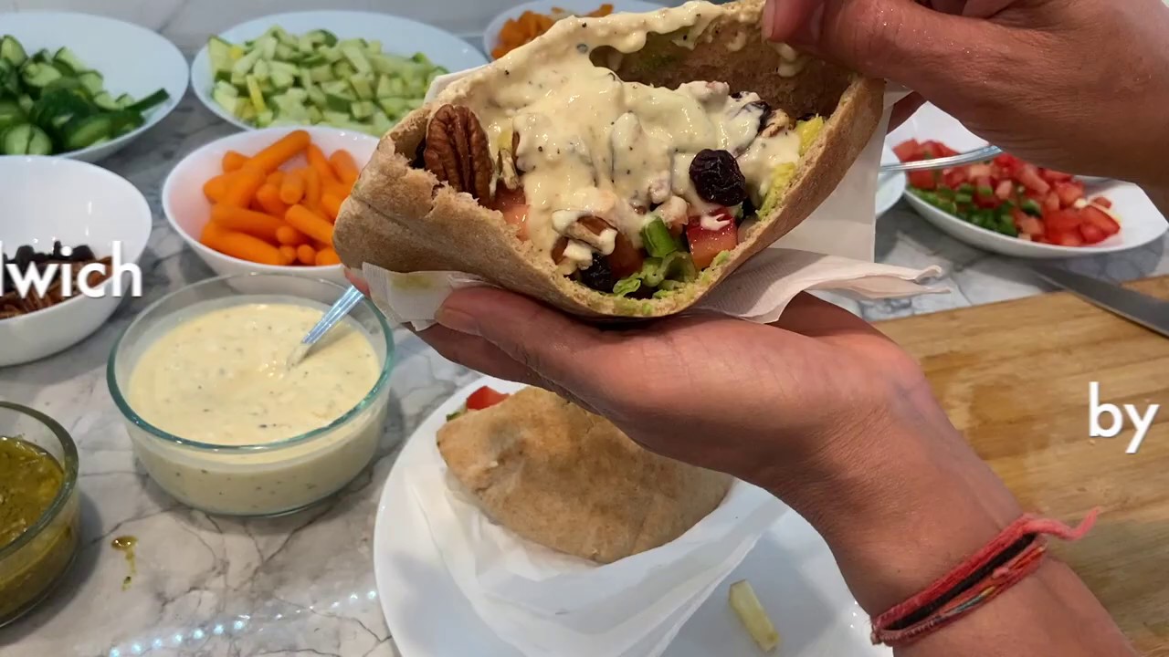 Veggie Pita Sandwich Recipe! Delicious, Healthy & Colorful! Make at Home in Minutes! Veggie Pita Sandwich Recipe! Delicious, Healthy & Colorful! Make at Home in Minutes!