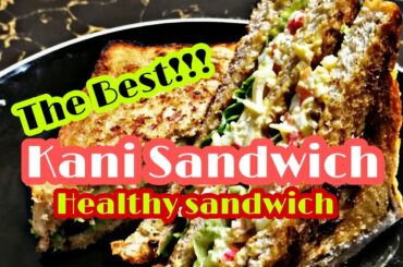 Kani Sandwich recipe | japanese food | healthy sandwich recipe for weight loss | Budget Meal TV