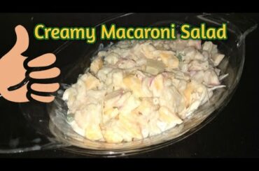 Creamy Macaroni Salad Recipe | Quick and Healthy macaroni salad | Russian salad recipe Eid special