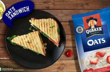 Healthy Sandwich Recipe: Healthy Breakfast Sandwich | Quaker Oats