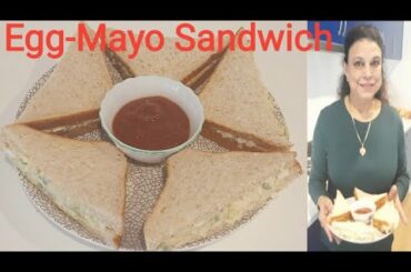 Easy Egg Mayo Sandwich | Healthy Egg Mayo Cold Sandwich by Purnima Nigam for Love Passion for Food