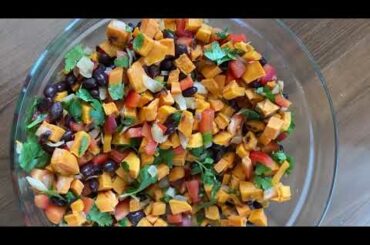 The Best EASY Sweet Potato Salad Recipe!!!