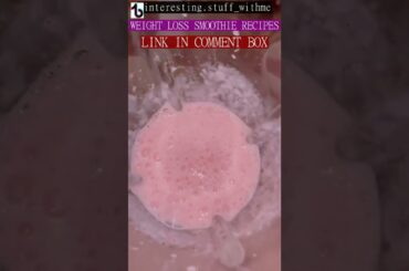 1 Smoothie Recipe Healthy Weight Loss | Smoothie Recipes #shorts