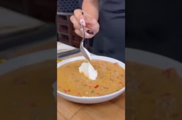 Beefy Nacho Soup - Healthy recipes for Keto diet #shorts #keto #ketorecipes