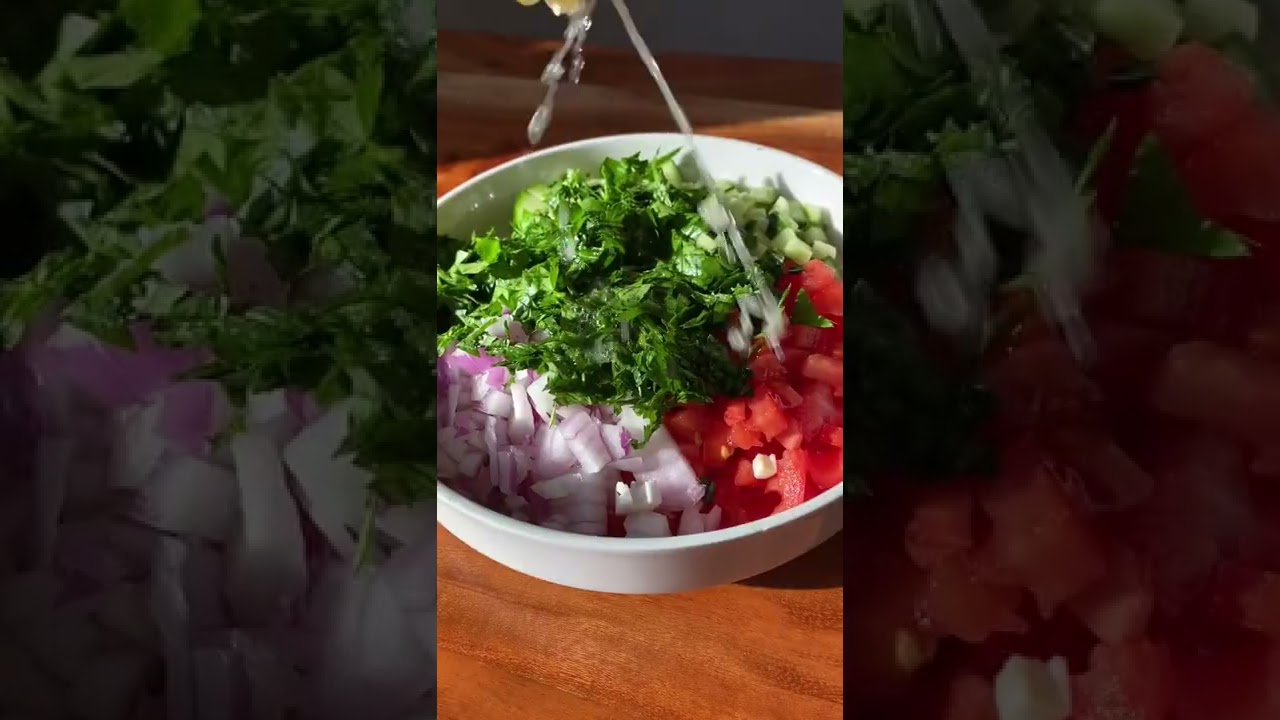 Healthy Salad Recipe tiktok thehangrykitchen Healthy Salad Recipe tiktok thehangrykitchen