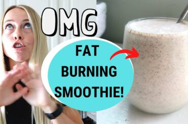 My Daily FAT BURNING SMOOTHIE That Uses FRUIT [Intermittent Fasting Smoothie Recipe]