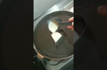 heart pancake #trending #shorts