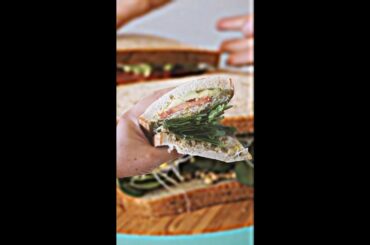 Vegan Lentil Sandwich