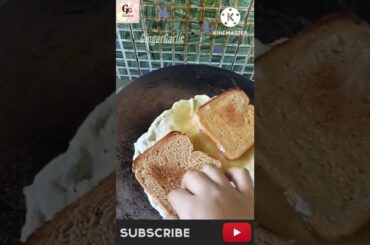 Shorts#173 Healthy Egg with Brown Bread Sandwich #gingergarlic #shorts #stayfit #healthyfoodrecipes